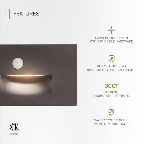 LED Recessed Step Light Fixture