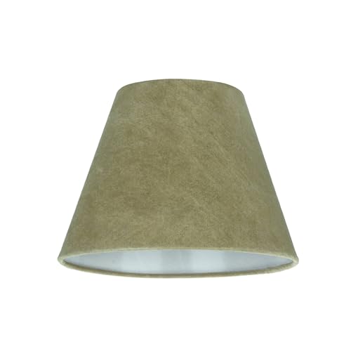32180 Transitional Hardback Empire Shaped Spider Construction Lamp Shade in Dark Khaki