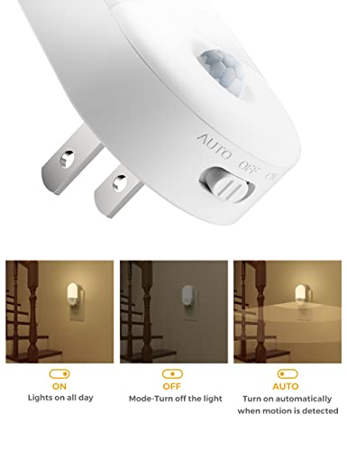 Motion Sensor Night Light (4 Count)