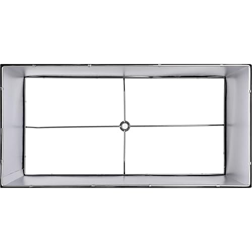 Black Rectangular Lamp Shades Set of 2 Medium (2 Count)