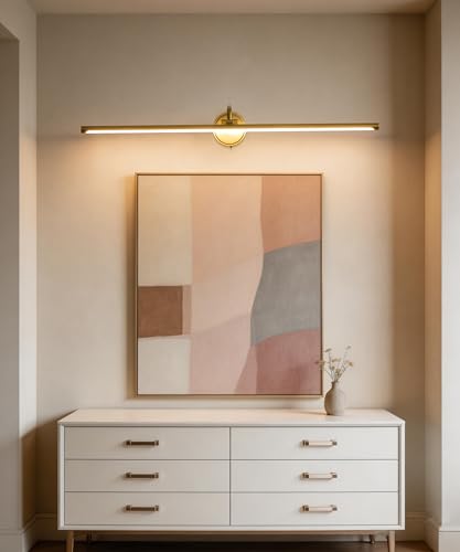 Hardwired Picture Light for Wall (Gold / 39 inches)