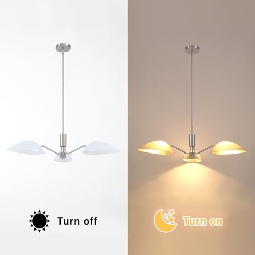 Modern Glass Chandeliers