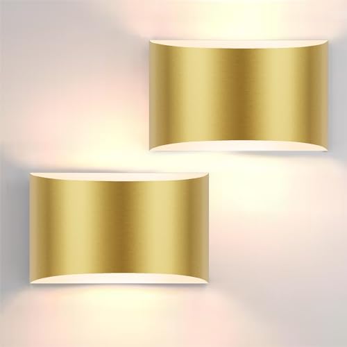 Modern LED Wall Sconces Set of 2 (2 Count)