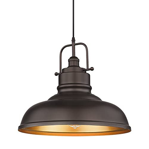 17.7 Inch Farmhouse Pendant Light for Kitchen Island