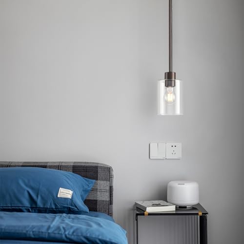 Oil Rubbed Bronze Pendant Lights Kitchen Island (2 Count)