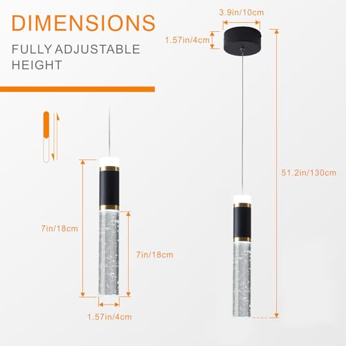 Led Pendant Light (2 Count)