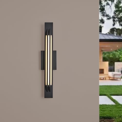 23 Inch Modern Outdoor LED Wall Sconce