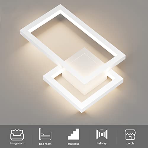 Modern Indoor Wall Sconce Aluminum Up and Down 20W LED Modern Wall Sconce for Indoor Living Room Bedroom Hallway