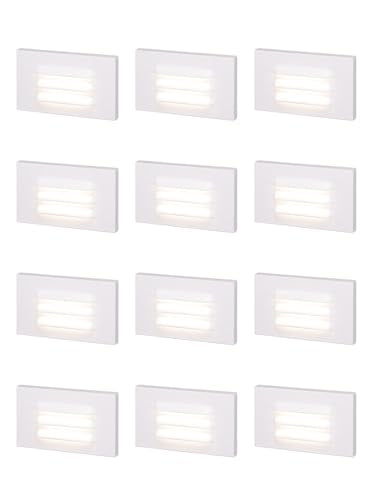 12 Pack 5CCT 120V LED Step Lights (12 Count)