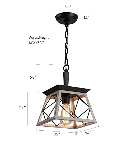 Farmhouse Dining Room Pendant Light Fixture