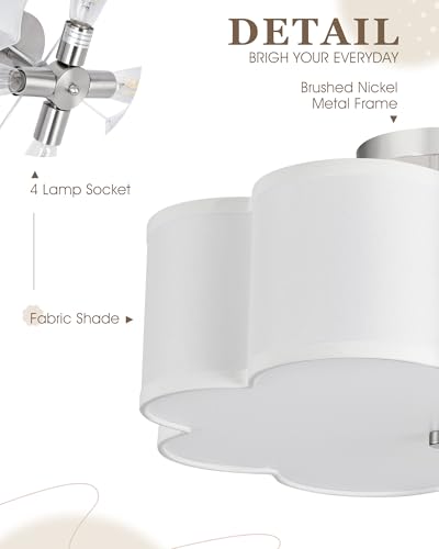 Semi Flush Mount Ceiling Lights