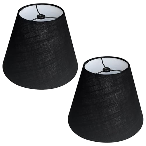 Black lamp shade