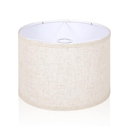 Beige Drum Lamp Shades for Floor Lamps
