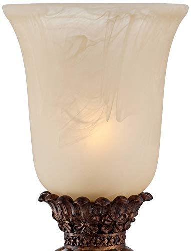 Sattley 23 1 4" High Table Lamps Set of 2 Gold Console Alabaster (2 Count)