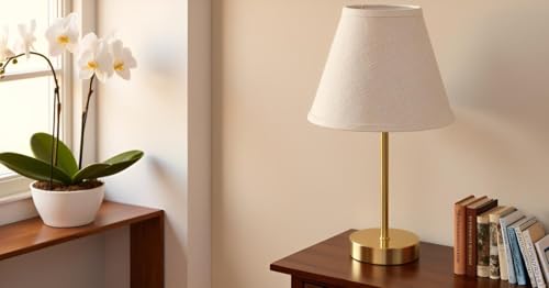 32426 Transitional Hardback Empire Shape Spider Construction Lamp Shade in Flaxen