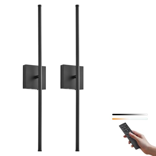 Peel and Stick Wall Sconces Battery Operated Set of 2 (2 Count)