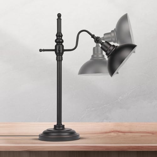 Black Farmhouse Desk Lamp