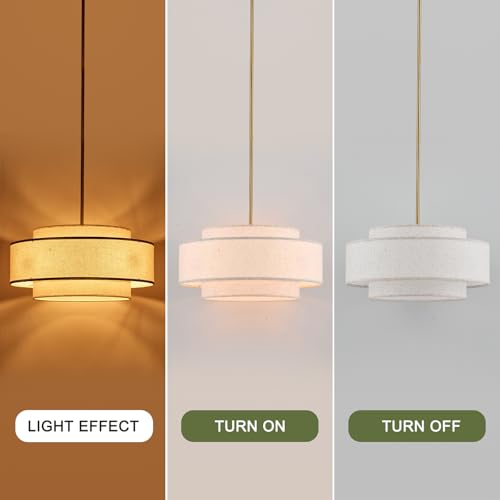19.7" Modern Drum Chandelier