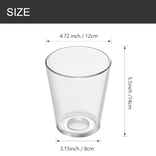 Fixture Replacement Clear Glass Shade (3 Count)