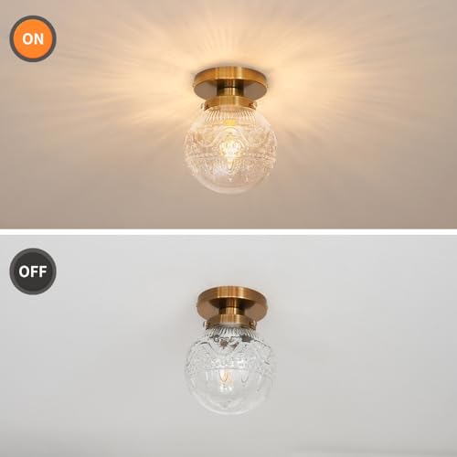 Small Semi Flush Mount Ceiling Light