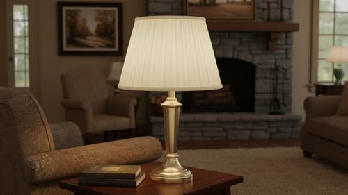 33201 Box Pleated Large Empire Spider Construction Lamp Shade