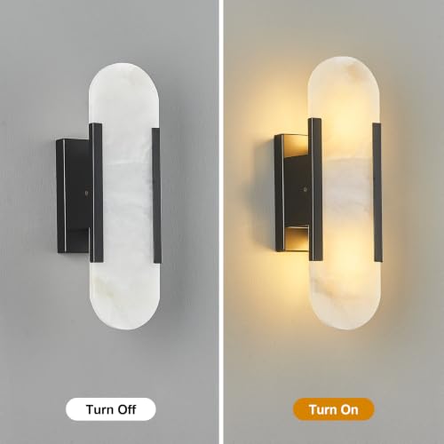Alabaster Wall Sconce