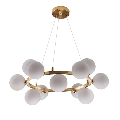 Modern Sputnik Chandelier Light Fixture (12 Count)
