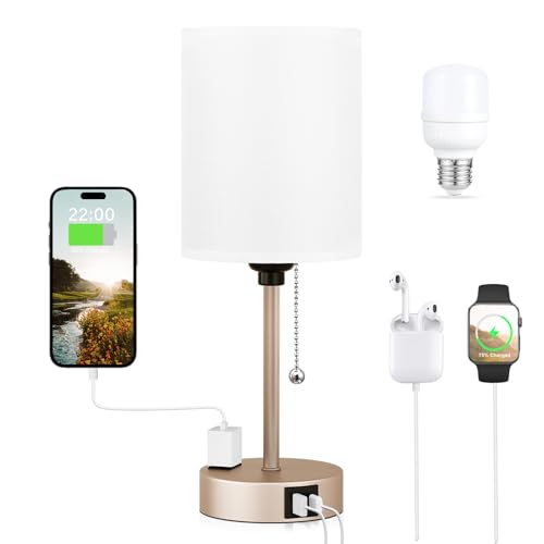 Small Bedside Table Lamp for Bedroom