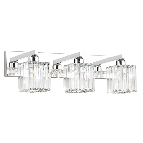 Vanity Light Fixtures Crystal Bathroom Lighting Fixtures Chrome Vanity Light for Bathroom