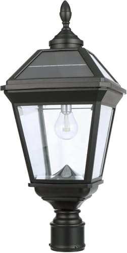 Imperial Bulb V2 Outdoor Solar Lamp Post Light