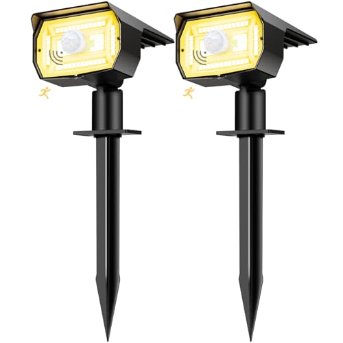 Solar Lights Outdoor Waterproof (2 Count)