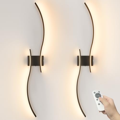 Battery Operated Wall Sconces Set of Two