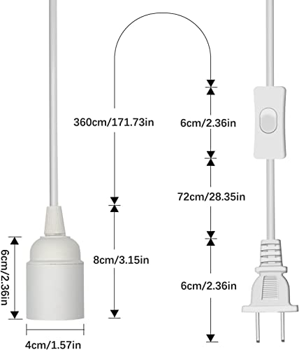 Hanging Light Cord 2 (2 Count)