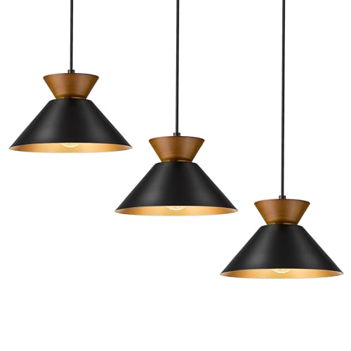 3 Pack Modern Pendant Lights Kitchen Island (3 Count)