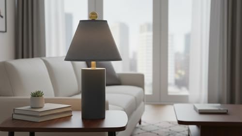 32292A Transitional Hardback Empire Shaped Spider Construction Lamp Shade in Grey