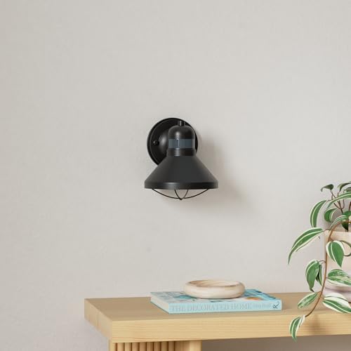 Dusk to Dawn Motion Sensor Outdoor LED Porch Wall Light Fixture