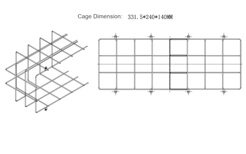 Exit Sign Combo with Steel Cage
