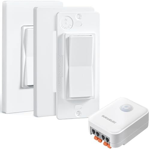 3 Way Wireless Light Switch and Receiver Kit