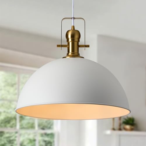 18 Inch White Farmhouse Pendant Lights