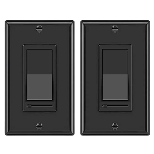 2PK Dimmer Light Switch (2 Count)