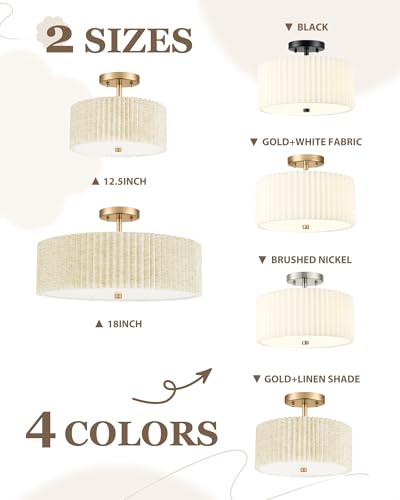 Semi Flush Mount Ceiling Lights