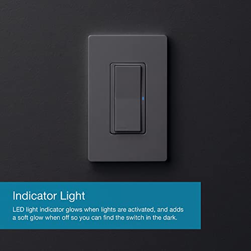Caseta Claro Smart Switch for Lighting and Fans (2 Count)