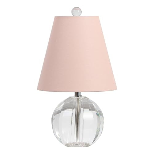 Goddard 16" Crystal Ball Orb Metal LED Table Lamp