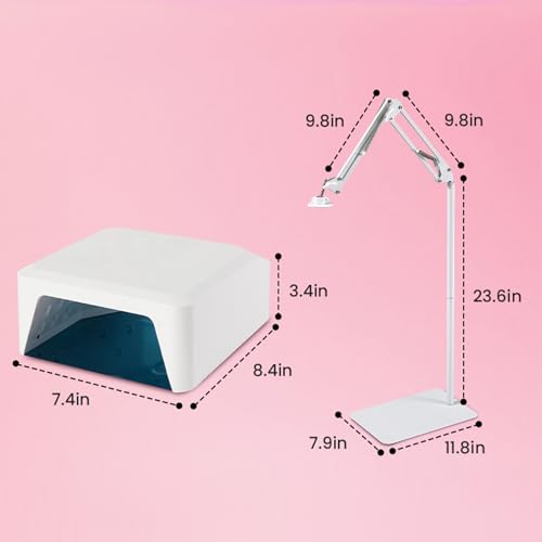 UV Foot Nail Lamp with Stand