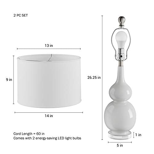 Ceramic Table Lamps (2 Count)