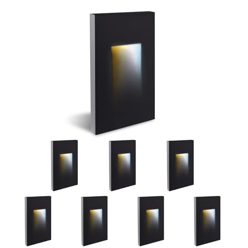 8 Pack Vertical LED Step Lights (8 Count)