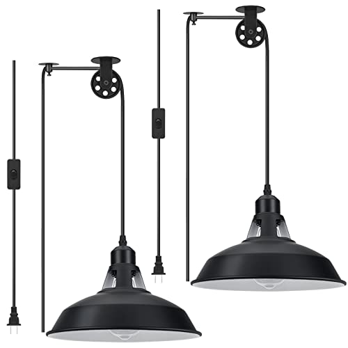 Plug in Pendant Light (2 Count)