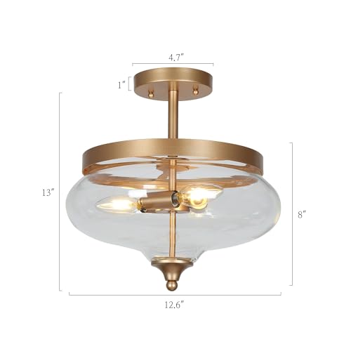 Semi Flush Mount Ceiling Light