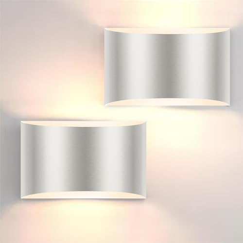 Modern LED Wall Sconces Set of 2 (2 Count)