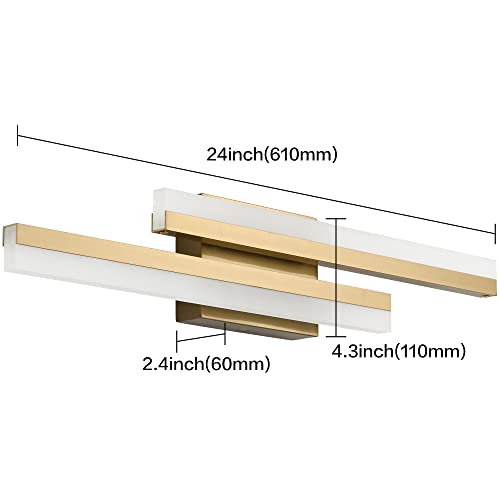 24" LED Bathroom Vanity Light Fixtures